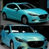 High Quality High Glossy Coral Orange Green Blue Yellow Car Wrapping Auto Sticker Vehicle Vinyl Wrap Wrapping a Vehicle