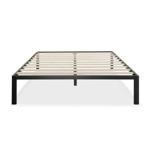 High Quality Hotel Use Simple Furniture Wrought Iron Platform Bed Single Metal Bed