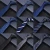 High Quality Latest Fashion Solid Color Navy Blue Silk Material Necktie Ties