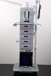 High quality low price 19 in 1 facial beauty machine with High Frequency AM-1608A