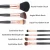 Import High Quality Makeup Brush Cosmetic Brush with Zipper Pouch from China