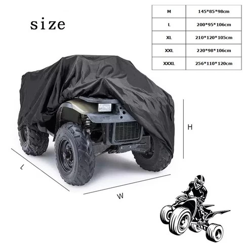 High quality Outdoor ATV cover Sun UV Dust Rain Protection waterproof ATV storage cover Quad ATV Cover