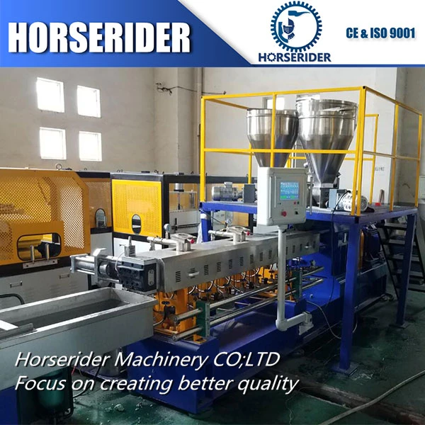 High quality polyester fibre machines / pet recycling / two stage plastic recycling machine in suzhou