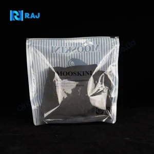 High quality Pull Ring zip lock bag frosted PVC EVA PE zipper bag for clothing packaging