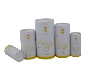 High Quality Rolled Edge Paper Cosmetic Packaging Tube