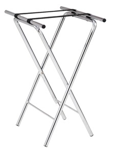 High Quality Stainless Steel Foldable Hotel Using Luggage Stand Rack for Restaurant
