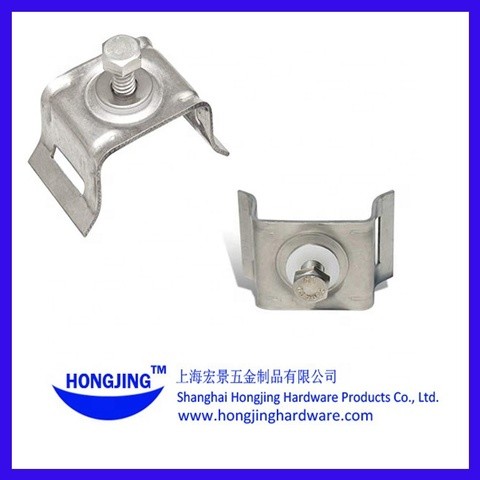 High Quality Stainless Steel Single Bolt Flared Leg Sign Mounting Brackets