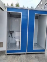 High Quality Transportable Modern Portable Tiny Container House for Sale, Used in Mobile Public Toilet Container Toilet