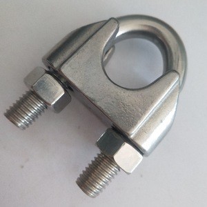 High Quality Wire Rope Clip alloy customizable galvanized wire rope clip