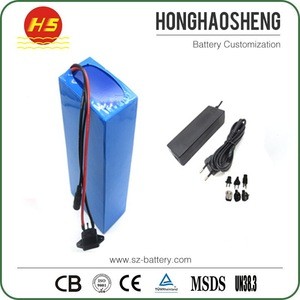 High rate discharge lipo battery packs 72v 30ah for electric golf trolley lithium battery