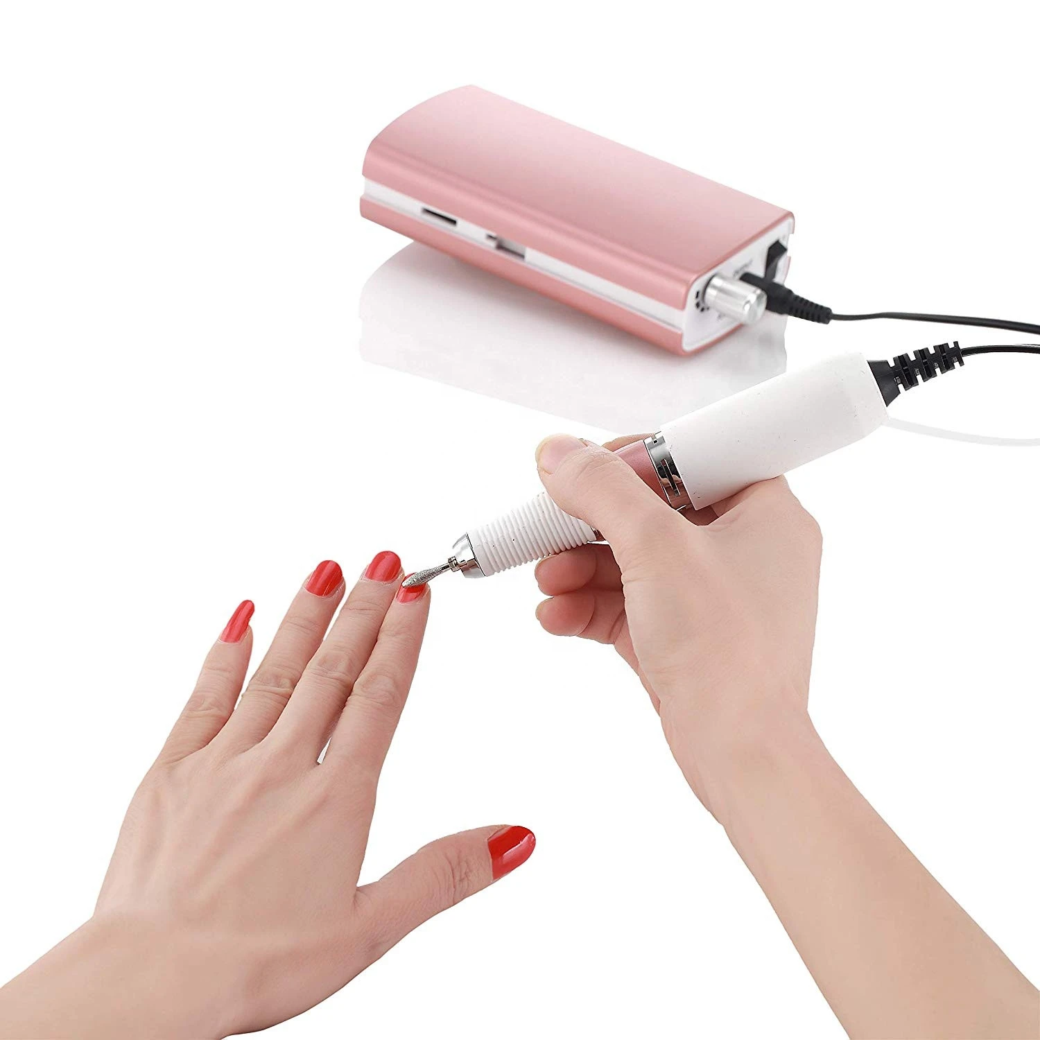 High Repurchase Rate Electric Rechargeable Nail Gel Polish Drill Machine Private Label Professional Nail Salon Equipment