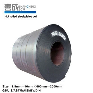 High strength carbon structure coil hot rolled steel/plate/sheet SS400 S275 A36 S355J2 SPHC Q345R A36 JIS ASTM AISI