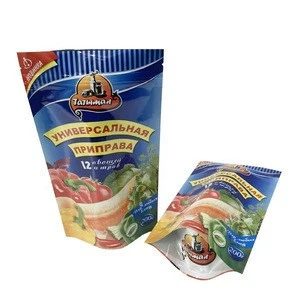 High temperature vacuum storage bag / transparent retort pouch for hot food products