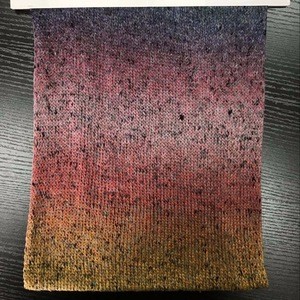 High Tenacity 1/5.4NM 61/18/13/8 POLYESTER SILK ACRYLIC NYLON woolen spun space dyed Tapered blend yarn