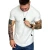 Import Hight Quality Mens Custom Logo T Shirt Blank Plain Wholesale Cotton Polyester Short Sleeve T Shirt from China