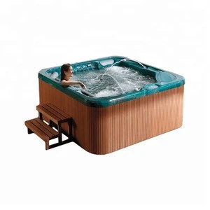 HL-594 1m outdoor hot tub,whirlppol bath spa tub,round outdoor spa