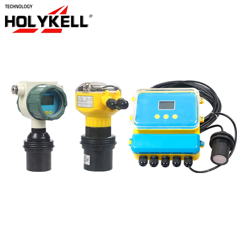Holykell Factory US9000 10m Distance Display River Lake Ultrasonic Water Level Sensor