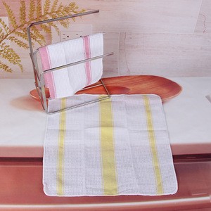 home textile white plain high quality cotton tea towel kitchen towel dish towel set wholesale