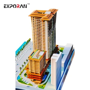 Hong Kong apartment building model real estate building model