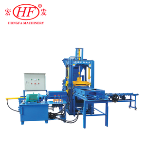 HongFa low price interlocking concrete block making machine &amp; bricks automatic production line