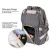 Import hot fashionable  multifunction waterproof travel diaper bag backpack from China