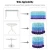 Import Hot Sale 6ft Mermaid Tiered Puffy Tulle skirts Decorative for Bridal Banquet Wedding Baby Shower Party from China