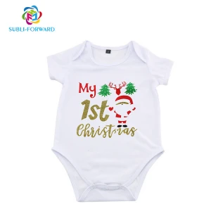 Hot Sale Baby Daily Clothes New Style Sublimation Summer Polyester Baby Romper