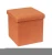 Import Hot Sale Customized Modern Family Colorful Foldable Storage Ottoman Stool from China