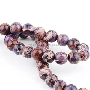 hot sale high quality loose gemstone marble beads 8mm beads natural stone