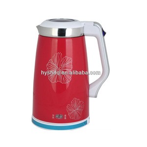hot sale in 2014 with keep warm function coloured electric kettles