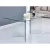 Import Hot Sale living room furniture rectangle glass dining table with V-Shape glass frame from China