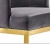Import Hot sale Living Room Velvet Club Chair, Gray from China