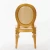 Import Hot Sale Party Wedding Hall Hotel Banquet Lobby Event Round Back Stackable Louis Dining Chair from China