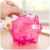Import Hot sale pig plastic piggy bank,plastic coin bank,plastic money box from China
