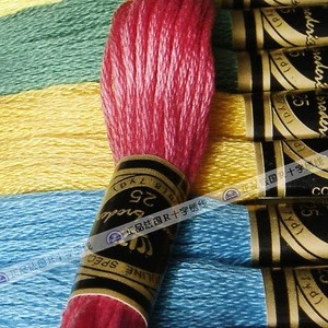 Hot sale !!! R cross stitch threads 447 DMC color with high quality and low price ( 8m/piece)