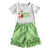Import Hot Sale Summer Baby Girls Outfit 2 Pieces Boutique Clothing Set For Child Clothes Set With Applique from China