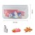 Import Hot Sale Waterproof Silicone Snack Food Packaging Bag Custom Reusable Folding PEVA Food Freezer Bags For Food Peva from China