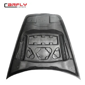 Hot sales 2011-2014 for cayenn e 958 carbon fiber ham ann style engine cover hood