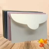 Hot sales greeting cards envelope and colorful Paper shipping envelope custom logo