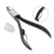 Import Hot Sell Stainless Steel Spring Manicure Cuticle Nail Trimmer Nippers from China