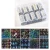 Import Hot-selling designer nail supplies butterfly starry sticker nail designs art decoration from China