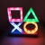 Import Hot selling For PS4/PS5 LED Game Icon Light XL for Playstation Players Mood Flash Lamp from China