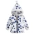 Import Hot Sweet baby girls winter Coat Color change dot pattern hooded girls short coat from China