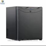 hotel guest room no gas freezer minibar fridge with lock