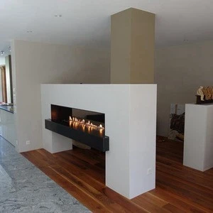 Hotel Lobby Intelligent Ethanol Fireplaces Inserts With Remote Control Electric Fireplace