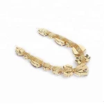 Hotsale rhinestones shoe chains,shoes buckles for sandal