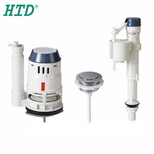 HTD ABS Toilet Tank Fitting Dual Flush Valve for Toilet Cistern Accessories