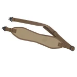 Hunting accessories Padded Adjustable  Neoprene Gun Sling Rifle Sling with swivies In Brown Color