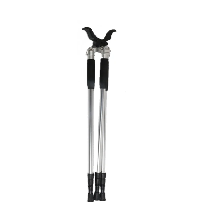 hunting equipment Backcountry Adjustable retractable outdoor Hunting Shooting stick tripod pole