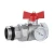 Import Hvac manual balancing accessories fittings ball water meter valve from China